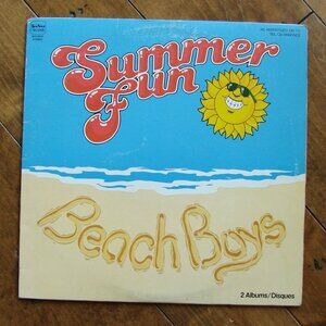 The Beach Boys Summer Fun Double Vinyl Record LP 1979 RARE Collectible